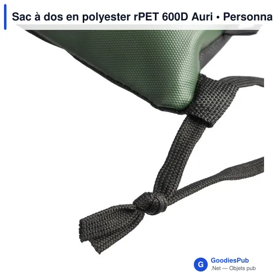 Sac à dos en polyester rPET 600D Auri - Image 7