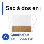 Sac à dos personnalisable en polyester rPET et liège avec logo - Elodie - Miniature 3