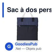 Sac à dos personnalisable en polyester rPET avec logo - Miniature 12