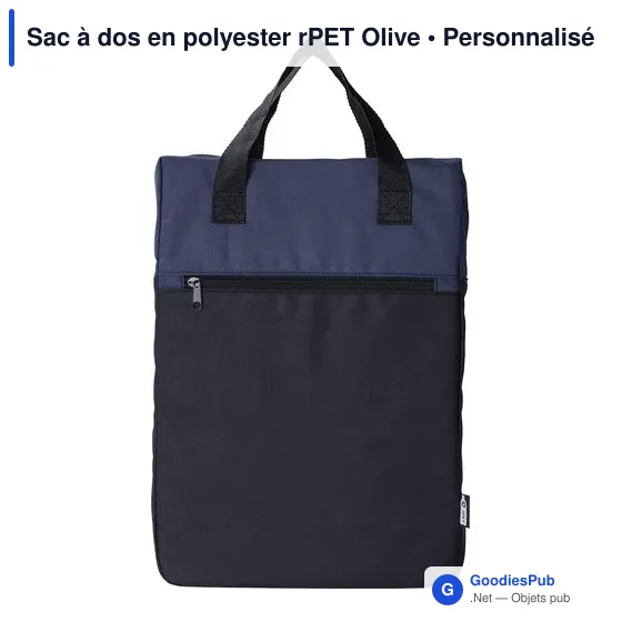 Sac à dos personnalisable en polyester rPET avec logo - Image 12