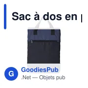 Sac à dos personnalisable en polyester rPET avec logo - Miniature 6