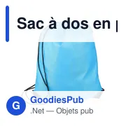 Sac à dos personnalisable en polyester rPET avec logo - Enrique - Miniature 6