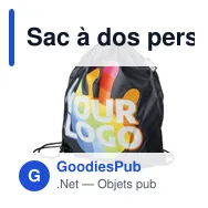 Sac à dos personnalisable en polyester rPET avec logo - Enrique - Miniature 10