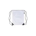 Variante blanc - Sac à dos personnalisable en polyester rPET avec logo - Enrique