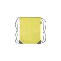 Variante jaune - Sac à dos personnalisable en polyester rPET avec logo - Enrique
