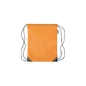 Variante orange - Sac à dos personnalisable en polyester rPET avec logo - Enrique