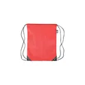 Variante rouge - Sac à dos personnalisable en polyester rPET avec logo - Enrique