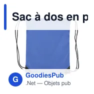 Sac à dos en polyester Stef - Miniature 1