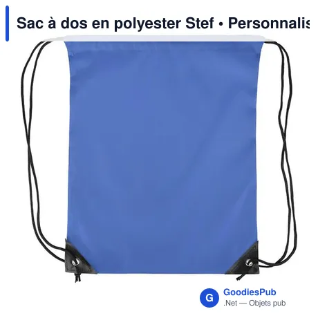 Sac à dos en polyester Stef