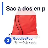 Sac à dos en polyester Stef - Miniature 5