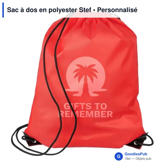 Sac à dos en polyester Stef - Image 7
