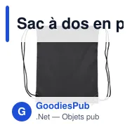 Sac à dos en polyester Stef - Miniature 9