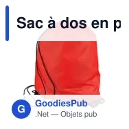 Sac à dos en polyester Stef - Miniature 10