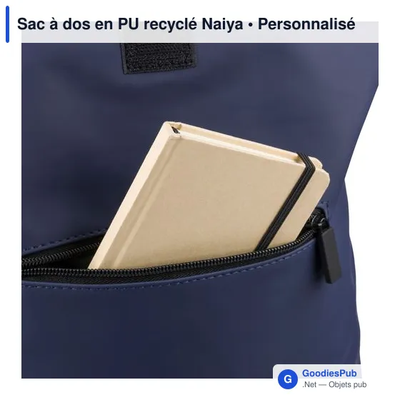 Sac à dos en PU recyclé Naiya - Image 23