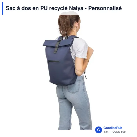 Sac à dos en PU recyclé Naiya - Image 24