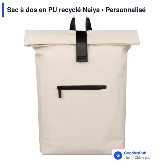 Sac à dos en PU recyclé Naiya - Image 27
