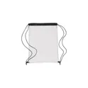 Variante noir - Sac à dos personnalisable en PVC avec logo - Kiki