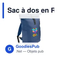 Sac à dos en RPET | Eiddwen - Miniature 1