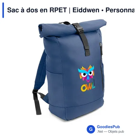Sac à dos en RPET | Eiddwen