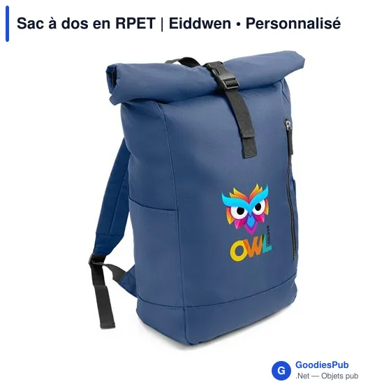 Sac à dos en RPET | Eiddwen - Image 1