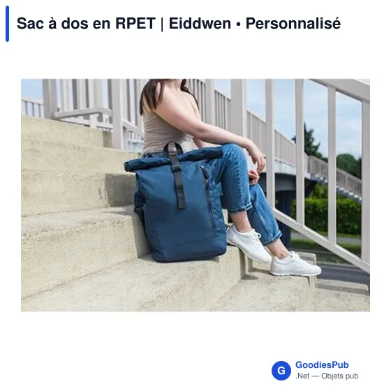 Sac à dos en RPET | Eiddwen - Image 2