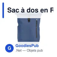 Sac à dos en RPET | Eiddwen - Miniature 5
