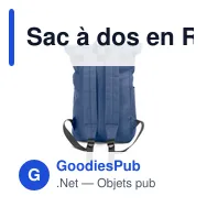 Sac à dos en RPET | Eiddwen - Miniature 7
