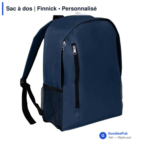 Sac à dos personnalisable Finnick avec logo pour vos événements - Image 3