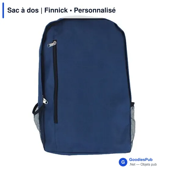 Sac à dos personnalisable Finnick avec logo pour vos événements - Image 4