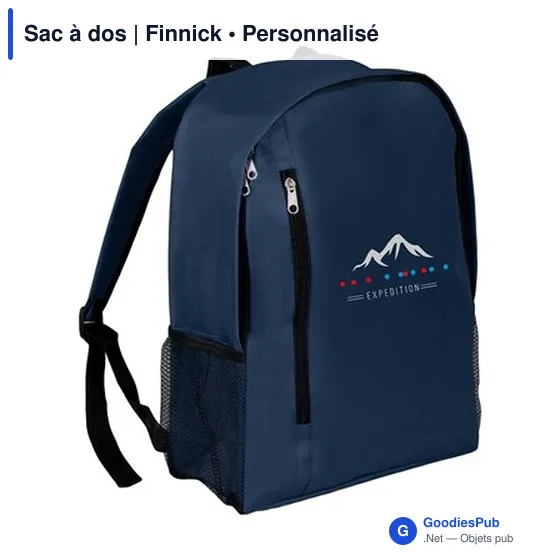 Sac à dos personnalisable Finnick avec logo pour vos événements - Image 5