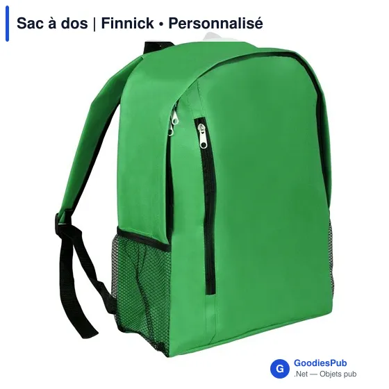 Sac à dos personnalisable Finnick avec logo pour vos événements - Image 8