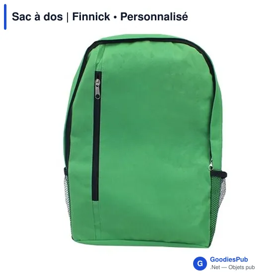Sac à dos personnalisable Finnick avec logo pour vos événements - Image 9
