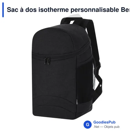 Sac à dos isotherme personnalisable Beroxi avec logo