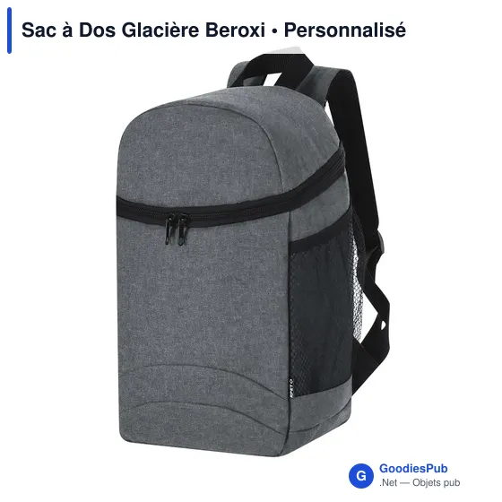 Sac à dos isotherme personnalisable Beroxi avec logo - Image 9