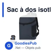 Sac à dos isotherme personnalisable Beroxi avec logo - Miniature 10