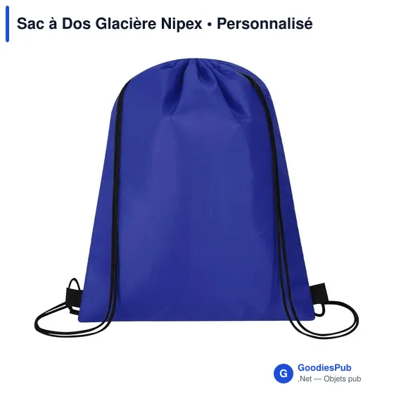 Sac à dos glacière personnalisable avec logo - Nipex - Image 10
