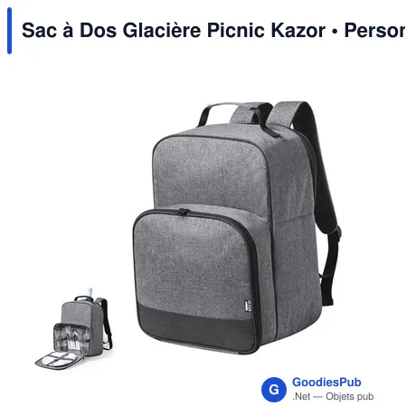 Sac à Dos Glacière Picnic Kazor