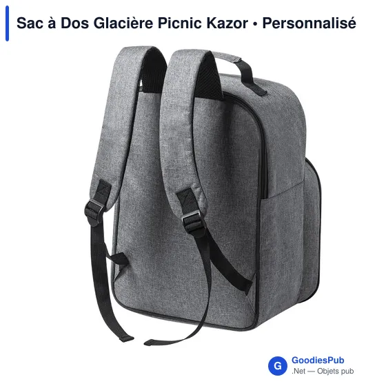 Sac à Dos Glacière Picnic Kazor - Image 4