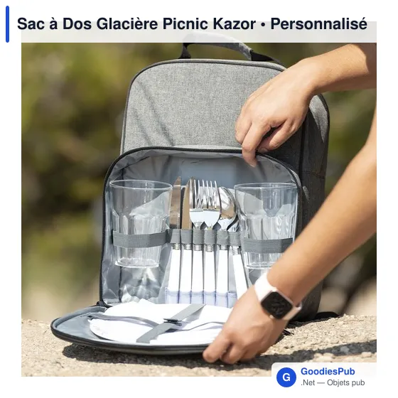 Sac à Dos Glacière Picnic Kazor - Image 8