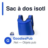 Sac à dos isotherme personnalisable avec logo - Sac à Dos Glacière Polys - Miniature 4