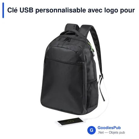Clé USB personnalisable avec logo pour entreprises