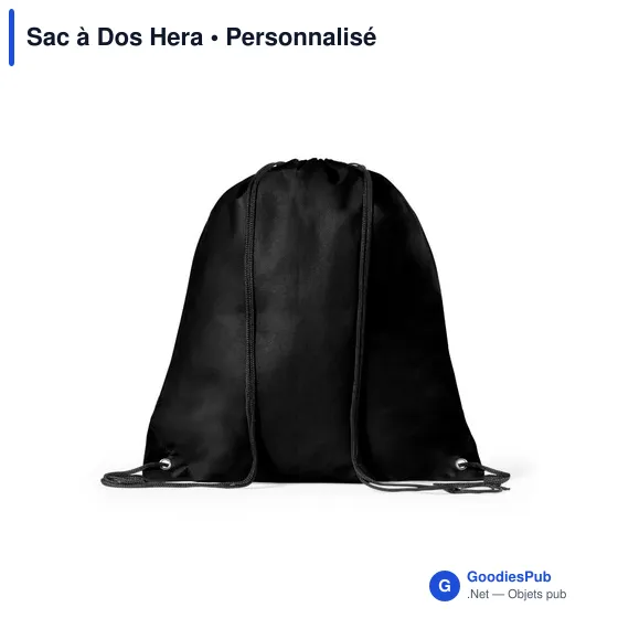 Sac à dos personnalisable Hera avec logo - idéal pour vos événements - Image 1