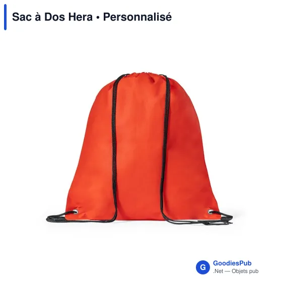 Sac à dos personnalisable Hera avec logo - idéal pour vos événements - Image 11