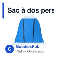 Sac à dos personnalisable Hera avec logo - idéal pour vos événements - Miniature 12
