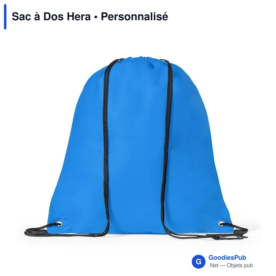 Sac à dos personnalisable Hera avec logo - idéal pour vos événements - Image 12