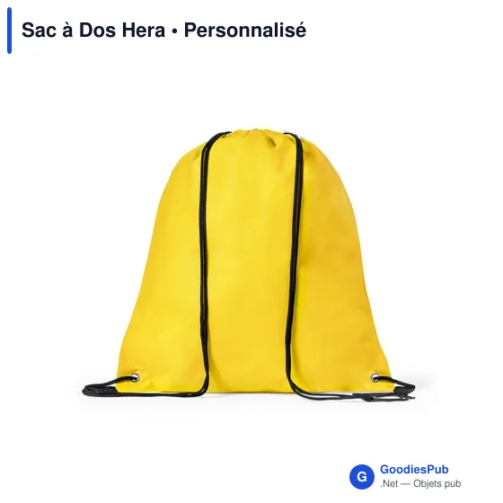 Sac à dos personnalisable Hera avec logo - idéal pour vos événements - Image 3