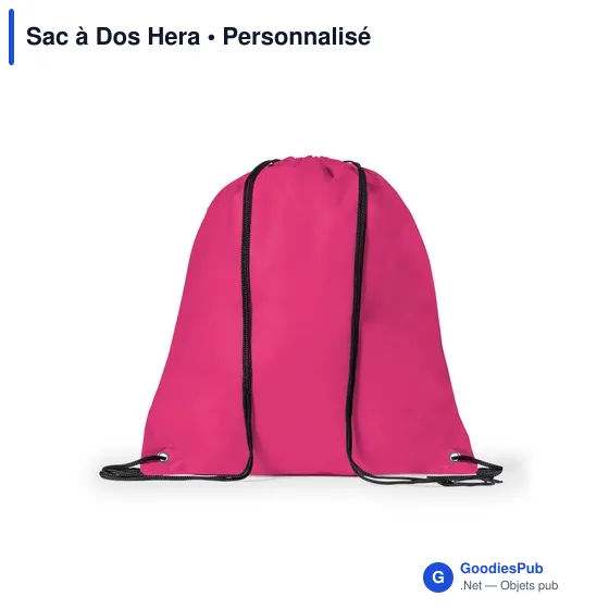 Sac à dos personnalisable Hera avec logo - idéal pour vos événements - Image 5