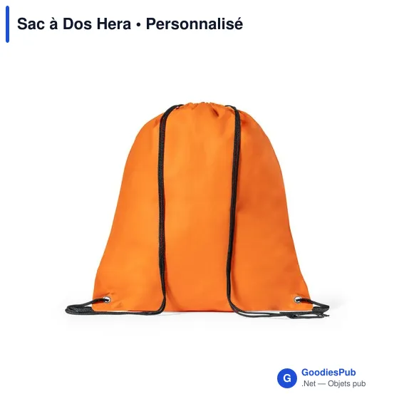 Sac à dos personnalisable Hera avec logo - idéal pour vos événements - Image 7