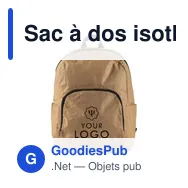 Sac à dos isotherme personnalisable Maddie avec logo - Miniature 6