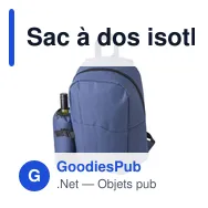 Sac à dos isotherme personnalisable Clinton avec logo - Miniature 8